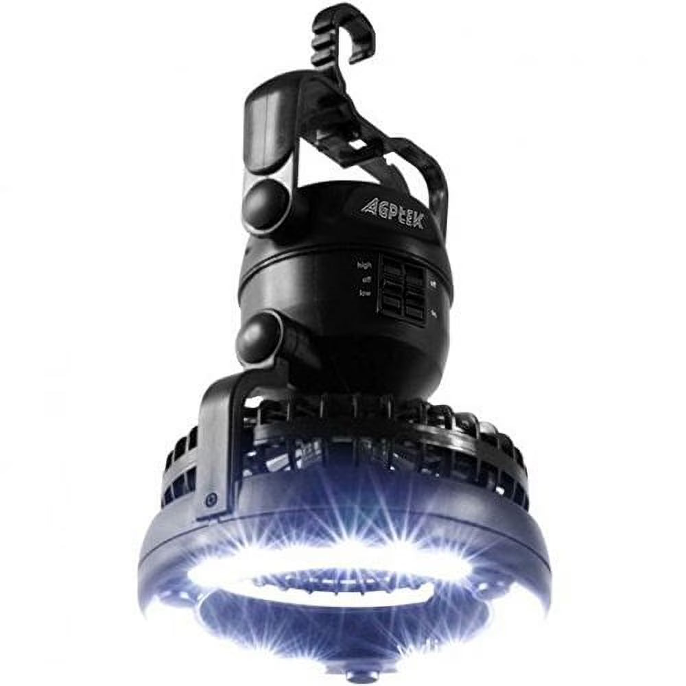 2-in-1 18 LED Camping Light Flashlight and Ceiling Fan W65963