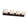 Modular 4-Light LED Bath Bar in Dark Bronze S742