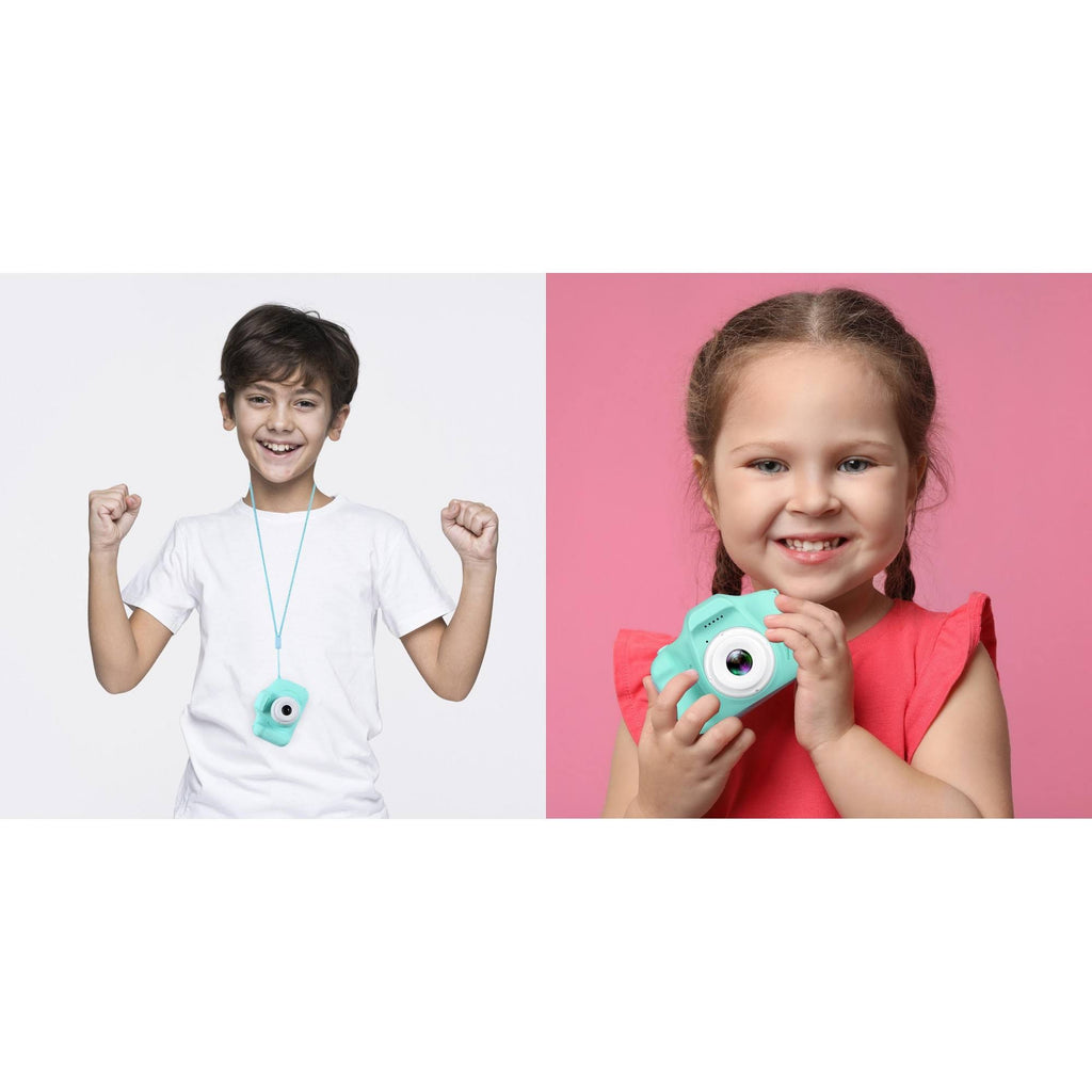 Green 2-Pack 1080p Digital Kids Camera with 32GB SD Card F47943