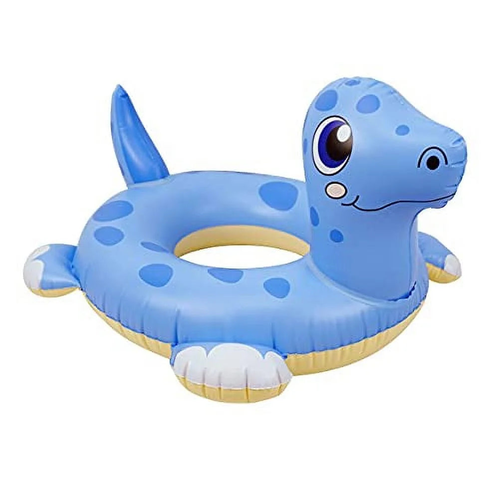 3D Dinosaur Inflatable Pool Float Toy (Blue-Brachiosaurus) 30in N1478