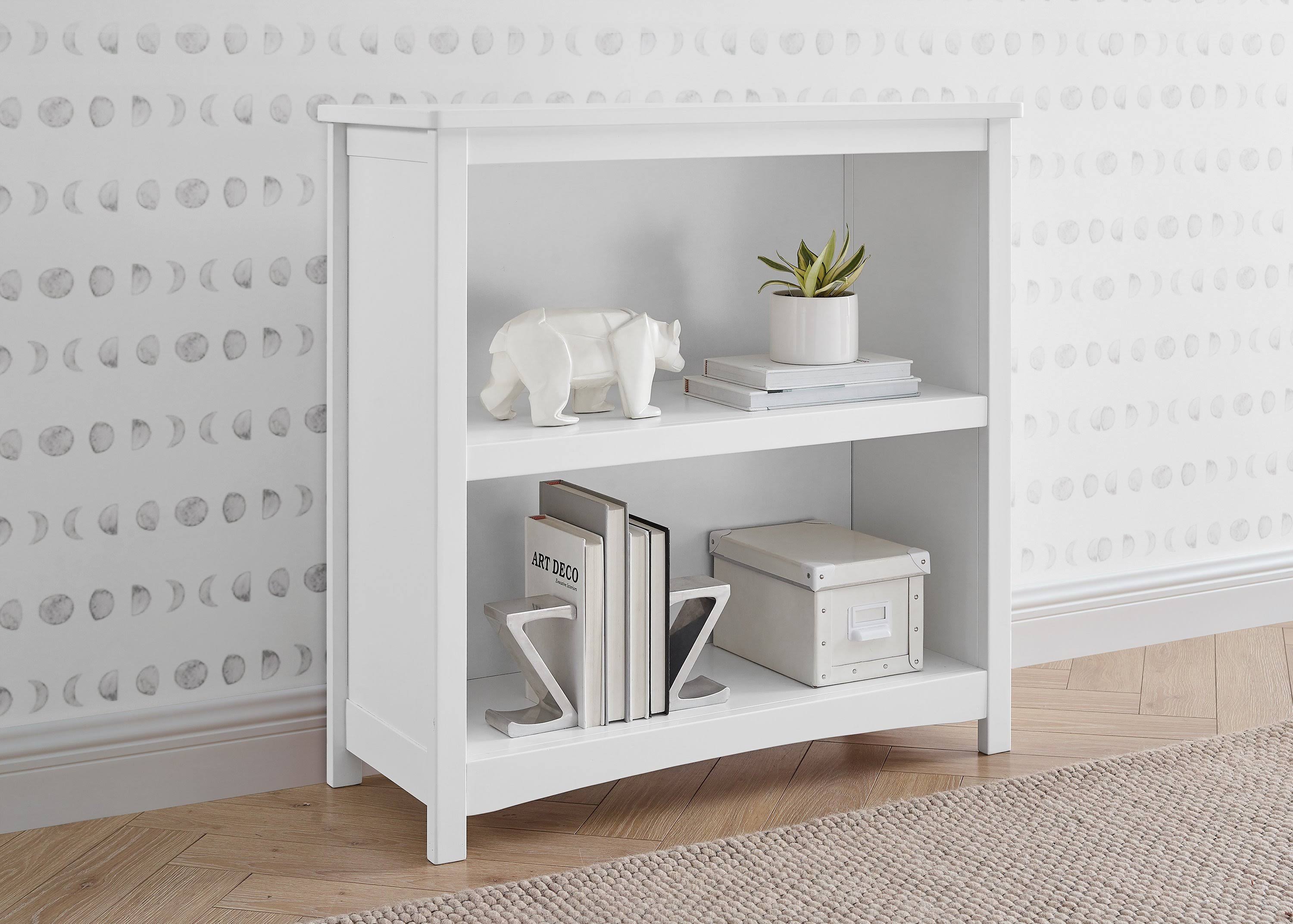 Grey 2-Shelf Bookcase N18555