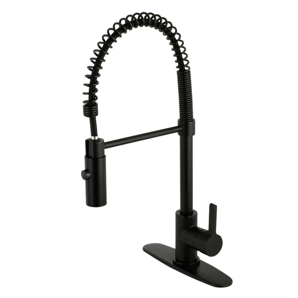 Brushed Nickel Single-Handle Pre-Rinse Kitchen Faucet Z91665