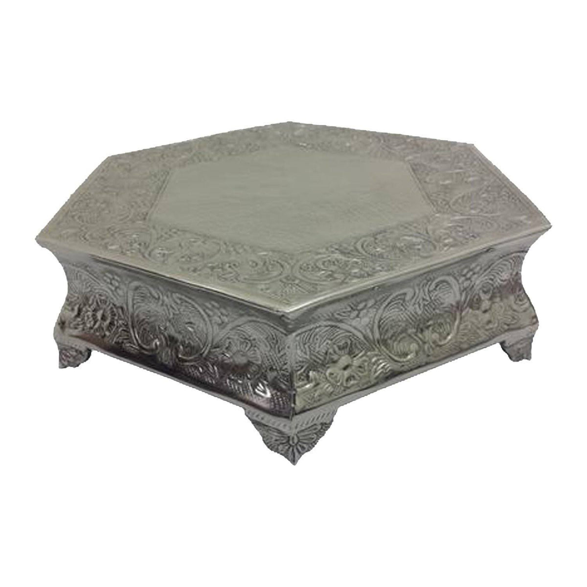 Wedding Cake Stand Hexagonal Shape 16 E475