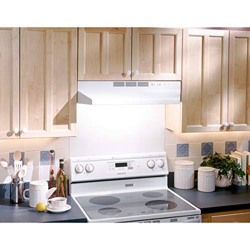 White Under-Cabinet Range Hood J655088