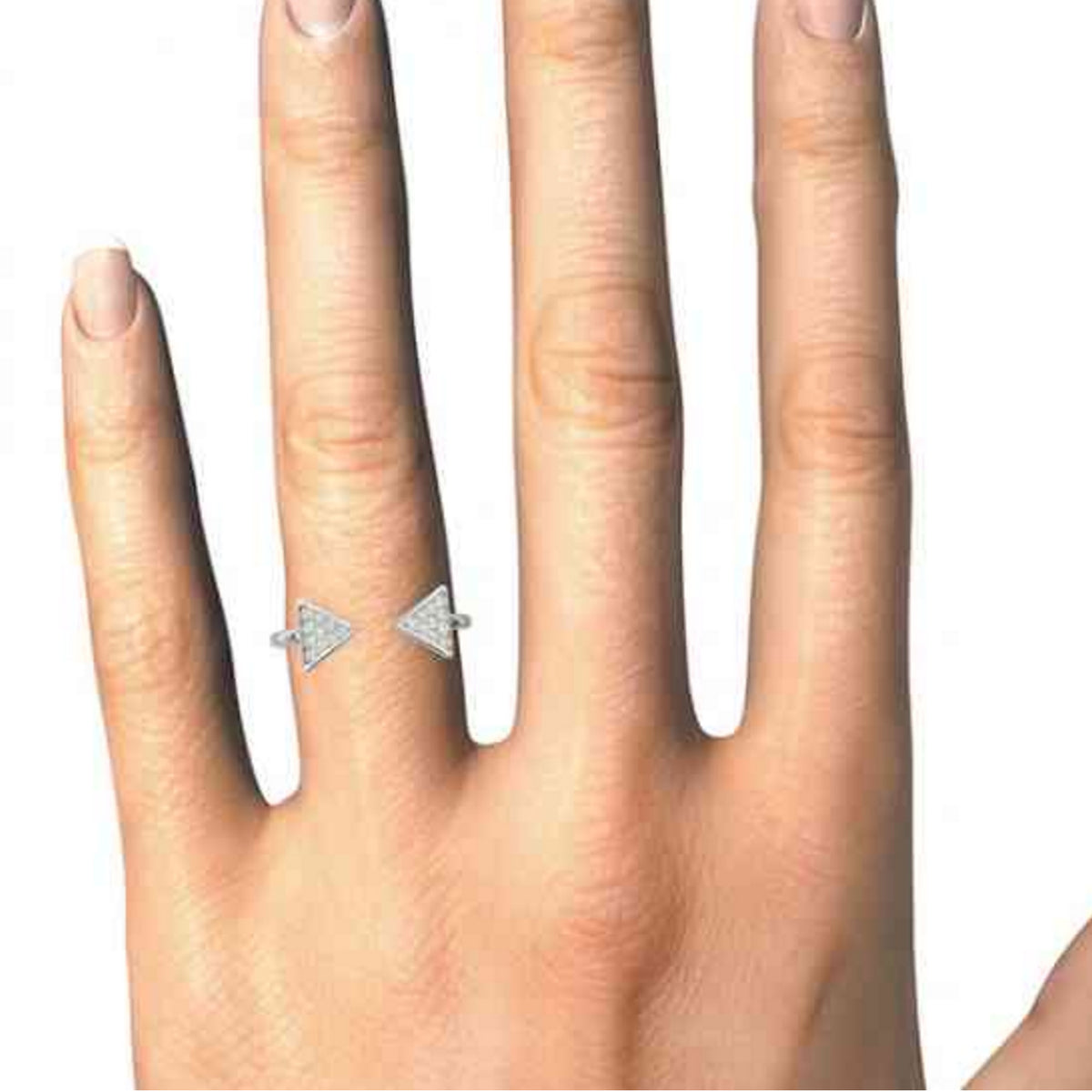 1/5ct Diamond Ring White Gold X438