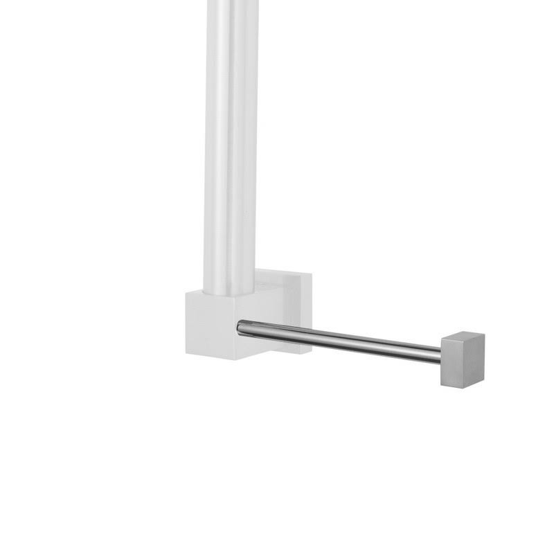 Pewter Vertical Toilet Paper Holder for Grab Bar W705260