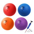 10" Inflatable Playground Balls 4 Pack Multi Color C873650