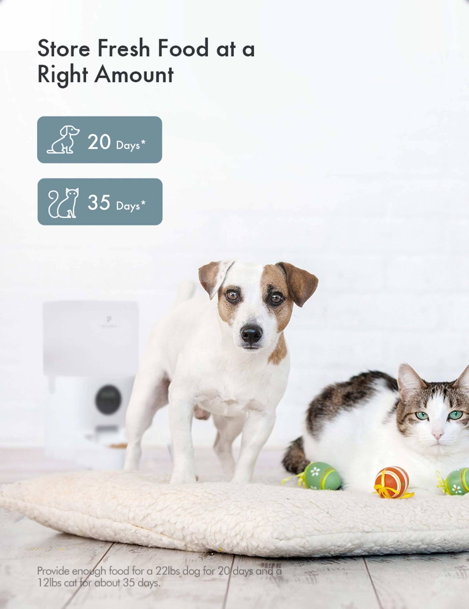 Automatic Dog & Cat Feeder, Translucent, 25-Cup G3651