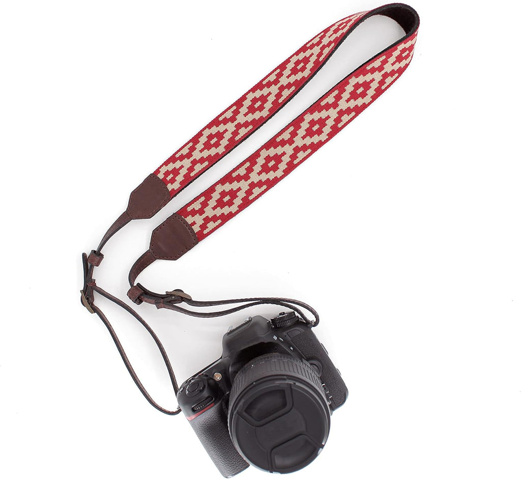 Genuine Leather Camera Shoulder Strap F48253