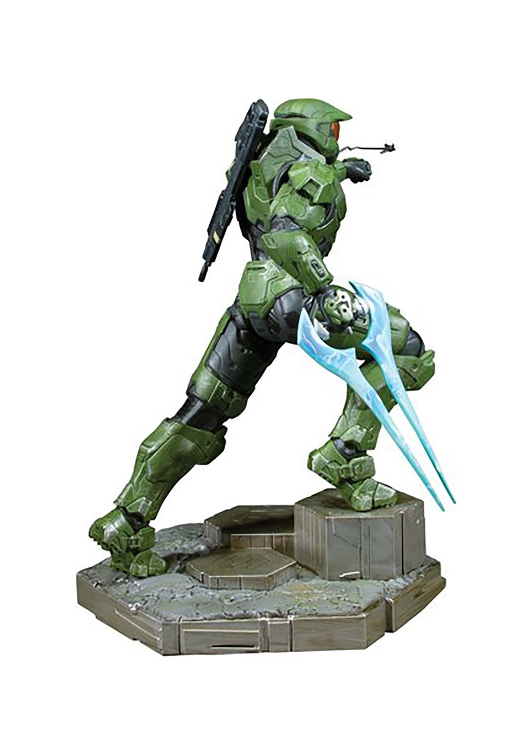 10 inches Green PVC Statue N3606