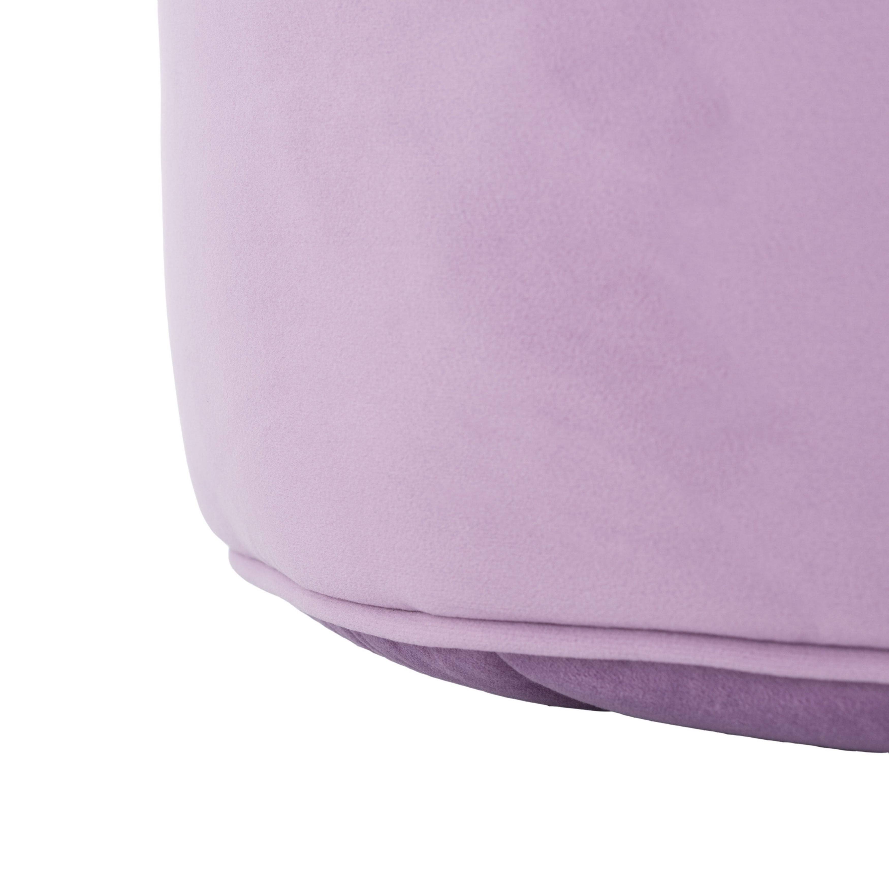 Lilac Cylinder Ottoman J928