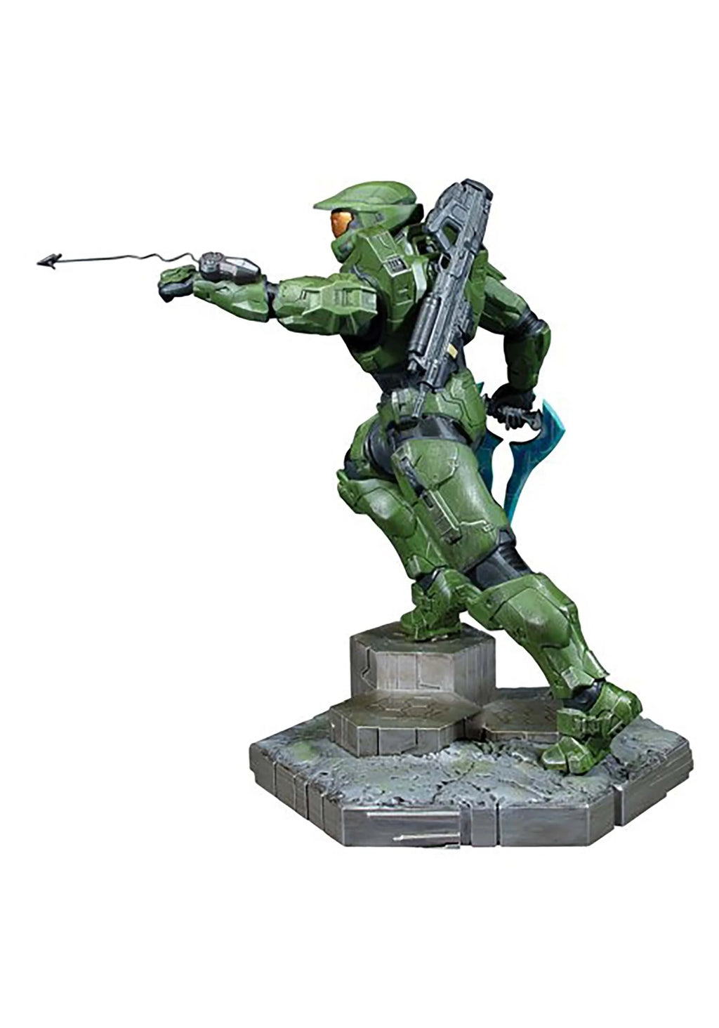 10 inches Green PVC Statue N3606