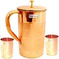 Copper Jug 1650 ML with 2 Glass 300 ML R149334