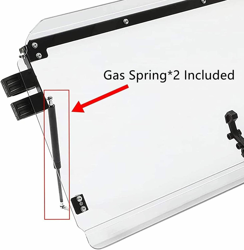 Scratch Resistant Clear Flip Windscreen P5764
