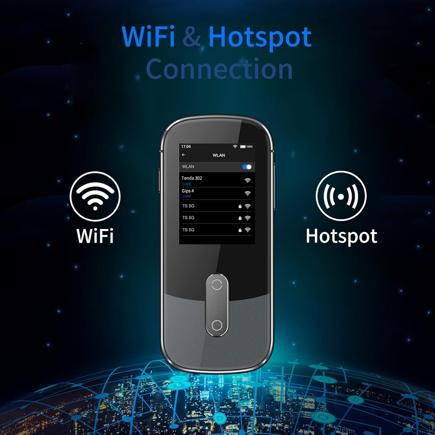 127 Language Voice Image Translator with Wi-Fi Hotspot Connection X550991
