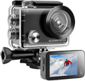 Native 4K 60fps 20MP Touch Screen WiFi Waterproof Sports Action Cam Pack of 2 U793