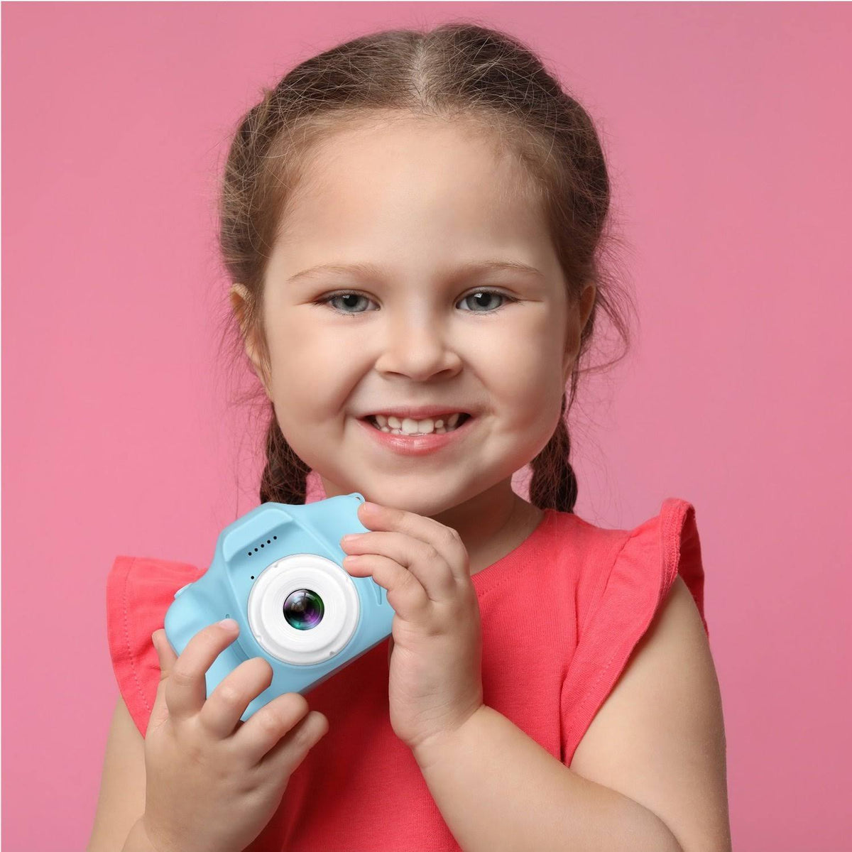 Green 2-Pack 1080p Digital Kids Camera with 32GB SD Card F47943