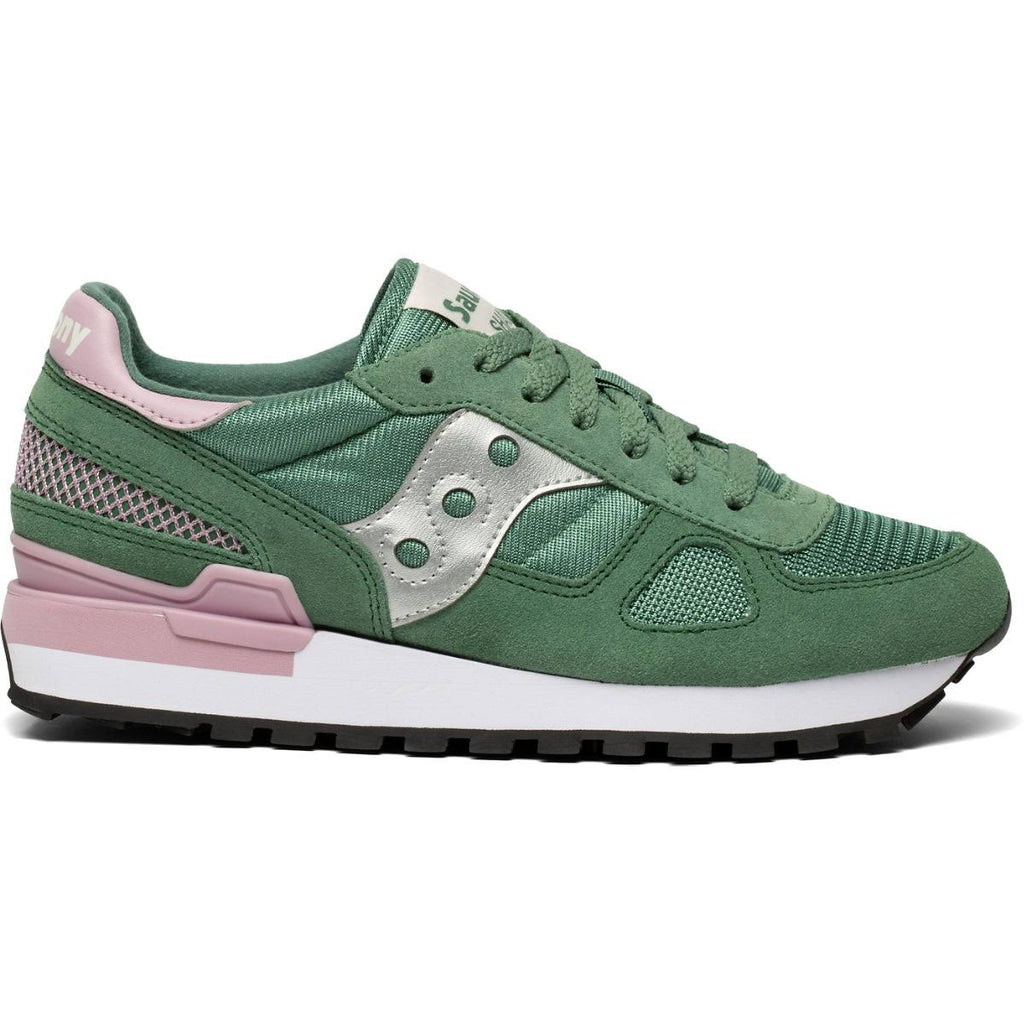 Green Silver Saucony Shoes I52638