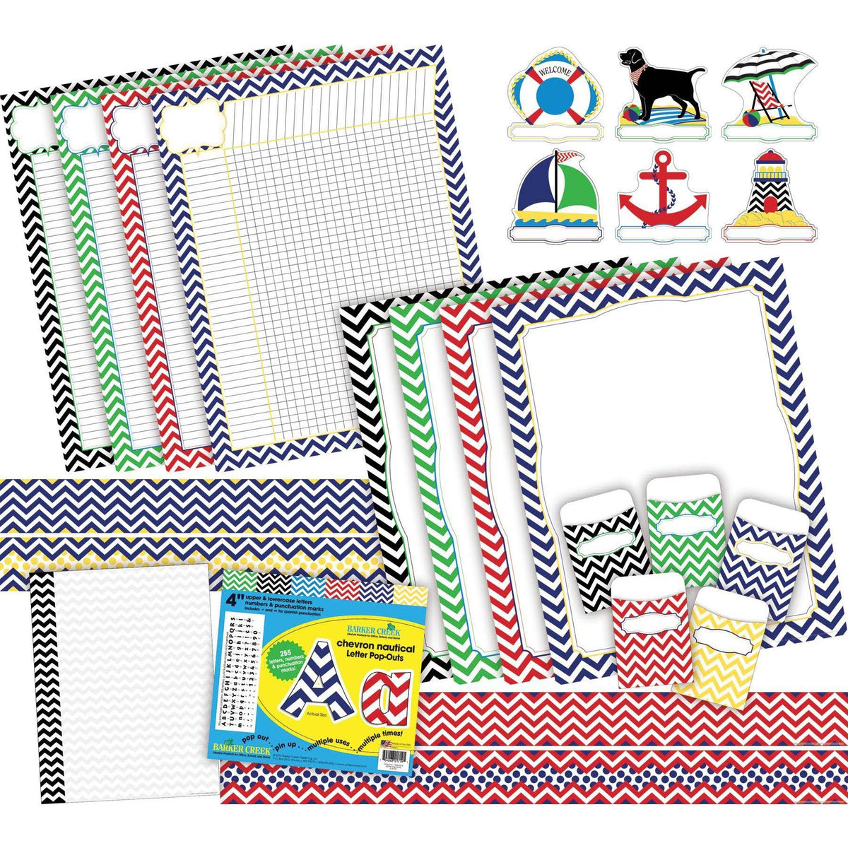 Nautical Chevron Collection B71823