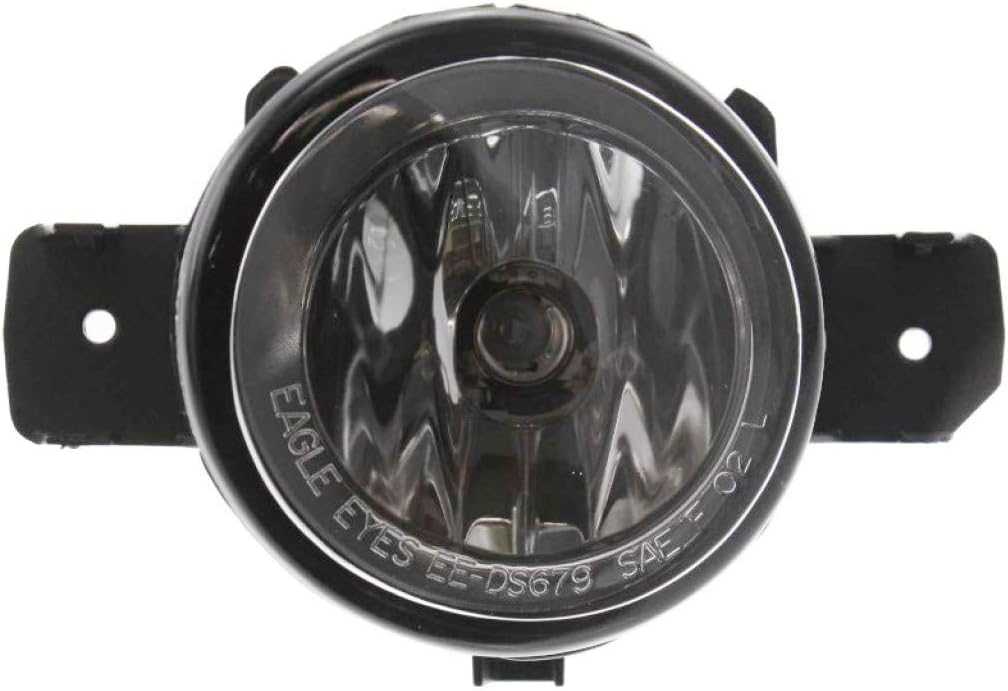 Fog Light Assembly with Bulbs for Nissan Versa, Pack of 2 Z65532