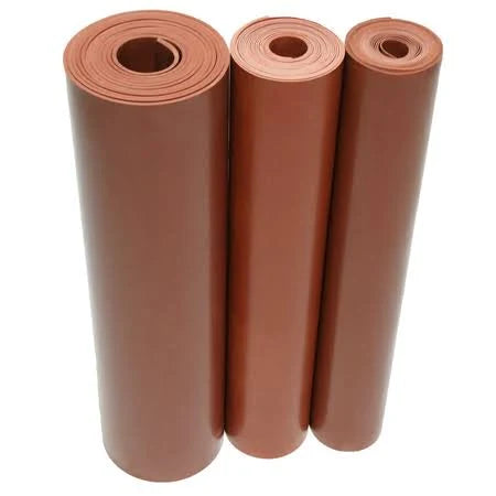 3/16x22 x 3 ft W x 10 ft L Red SBR Sheet P9186