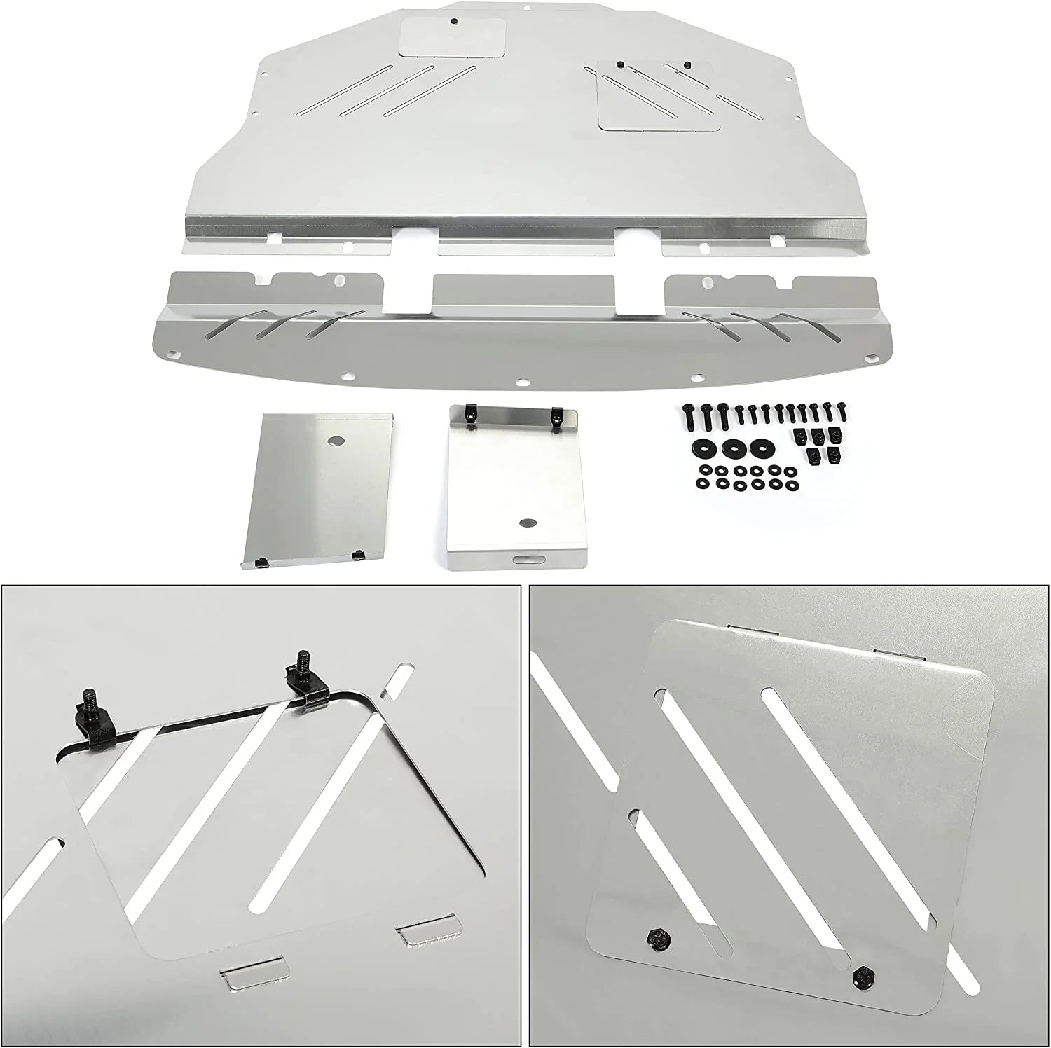 Aluminum Engine Splash Shield Under Tray Skid Plate R9506