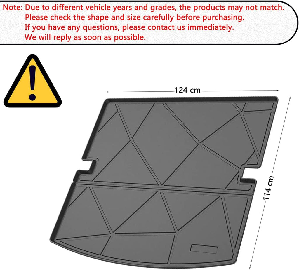 Black TPO Cargo Liners Pack of 2 C578180