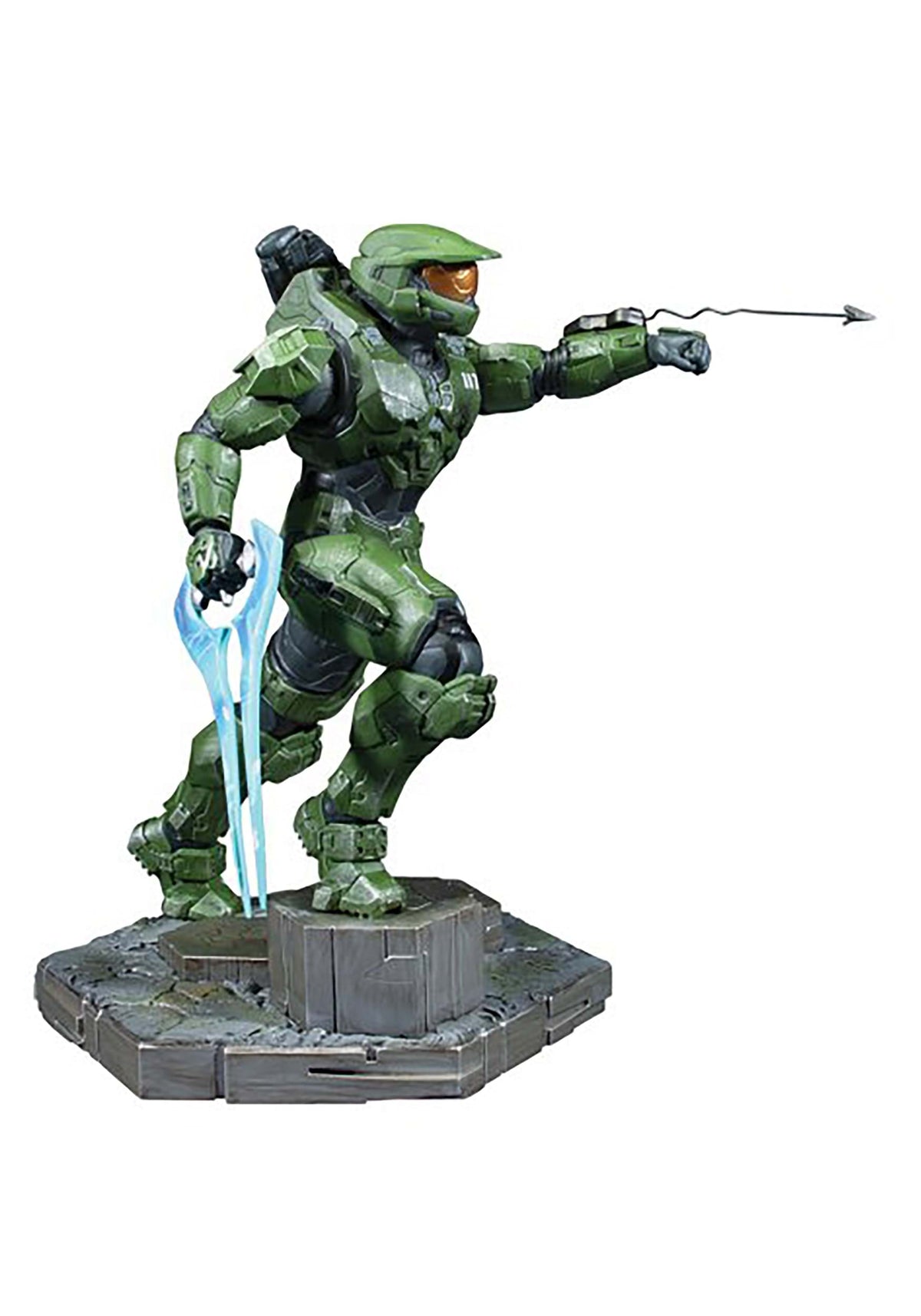 10 inches Green PVC Statue N3606