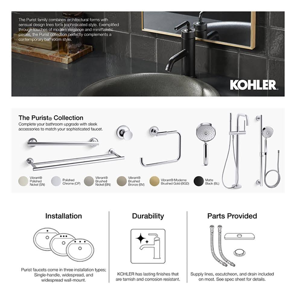 24x22 Double Towel Bar - Vibrant Polished Nickel C4564