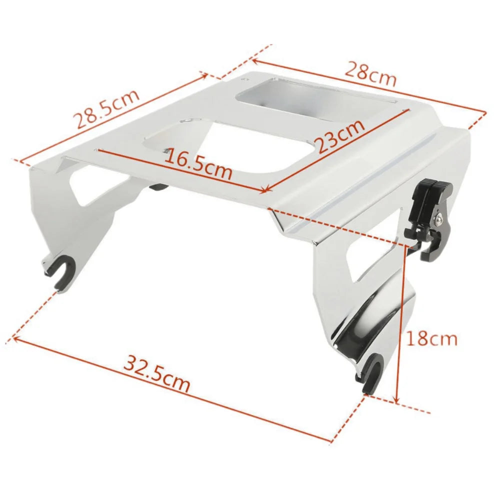 Detachable Solo Mount Rack Chrome S309399