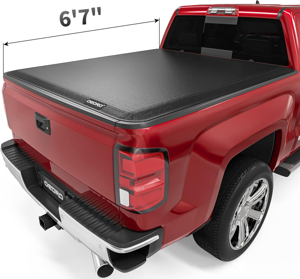 Hard Trifold Truck Bed Tonneau Cover for 6.6 Feet Bed X34952