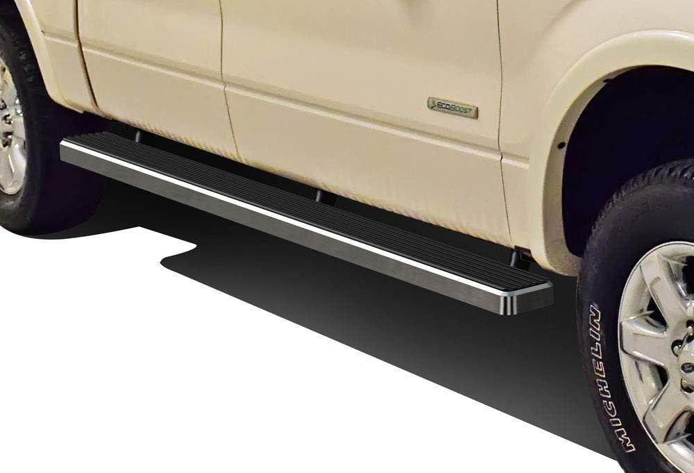 4in Running Boards for Ford F150 SuperCrew Cab C278