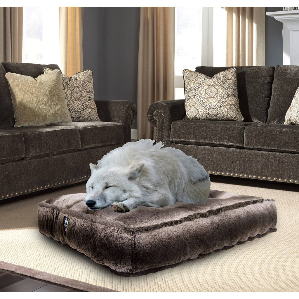 Frosted Glacier Rectangle Dog Bed J173