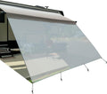 Navy Blue Mesh RV Awning Sunshade Screen L99876