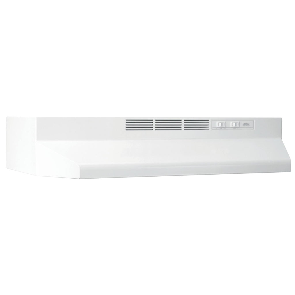 White Under-Cabinet Range Hood J655088