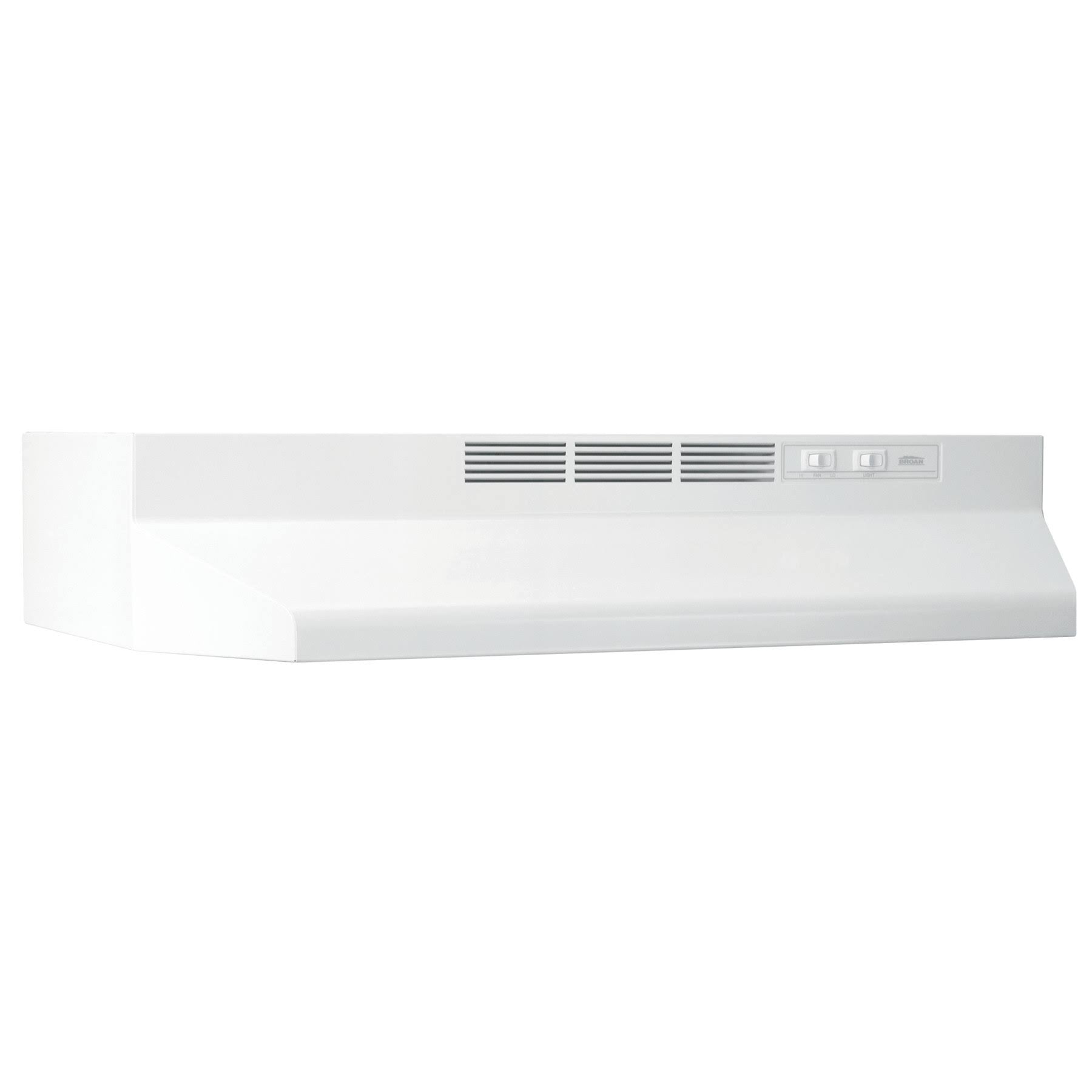 White Under-Cabinet Range Hood J655088