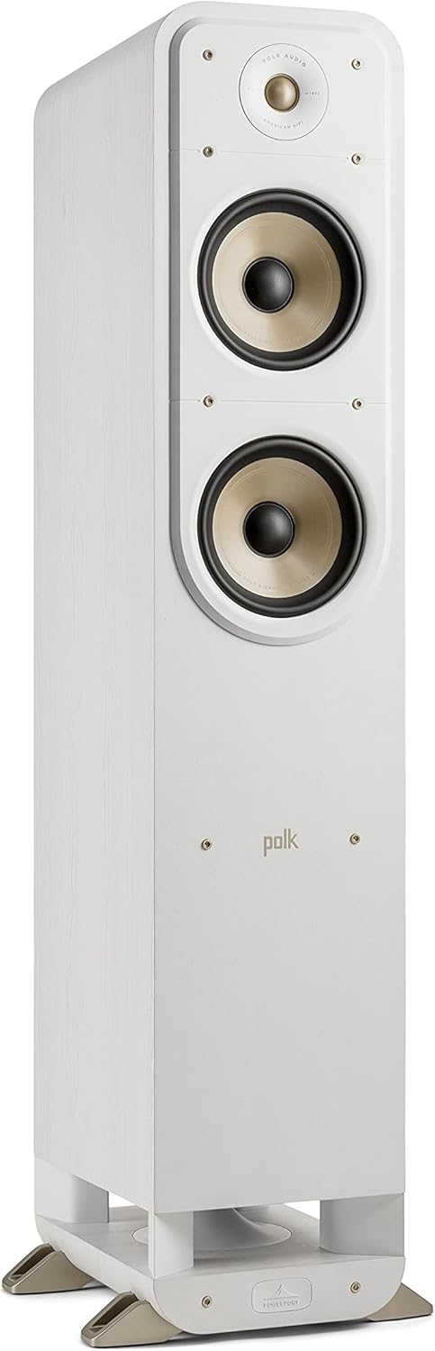 Walnut Tower Speaker with 1" Tweeter & 2 6.5" Woofers G604