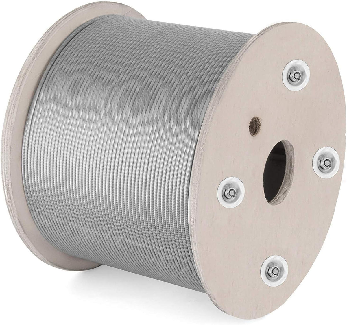 3/16 Inch 7x19 Stainless Steel Aircraft Cable Reel 500FT T316 Wire Rope J50990