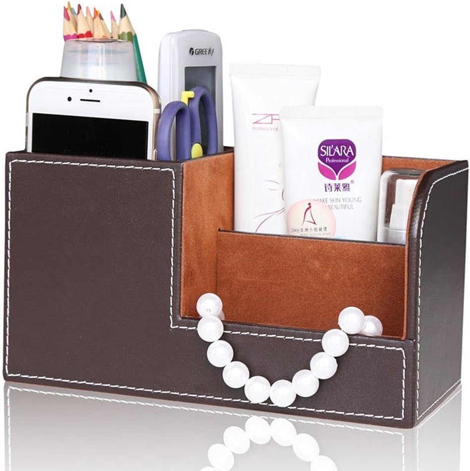 PU Leather Desktop Organizer Supplies Set C752645