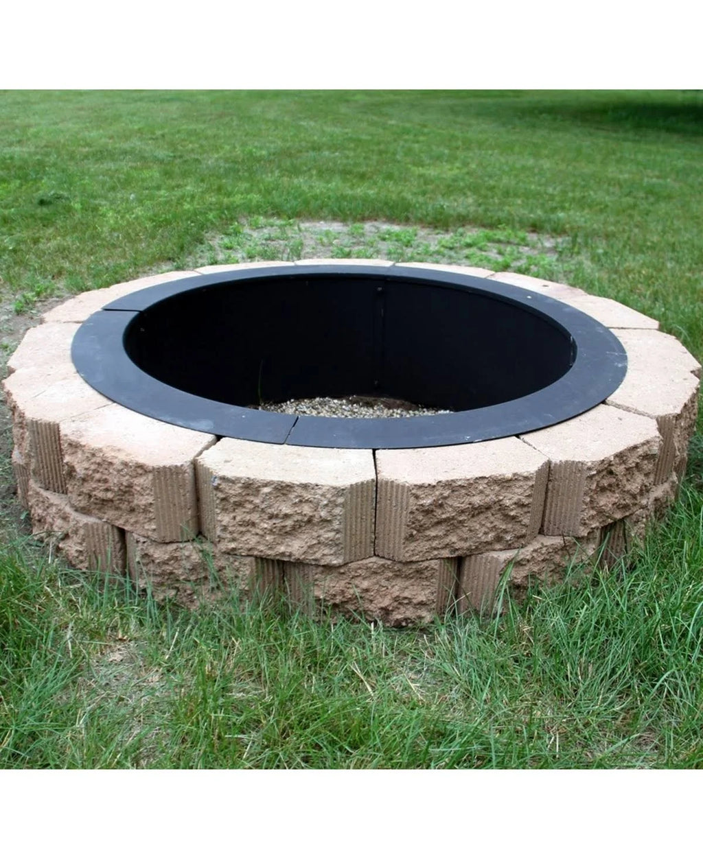 27 Inch Diameter Steel Fire Pit Ring Liner I525