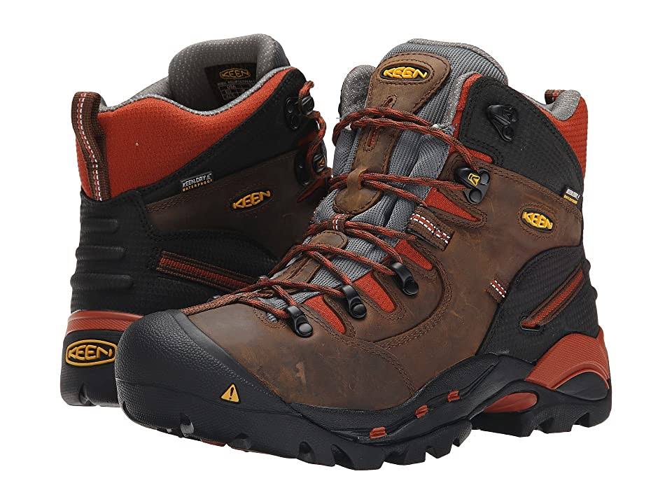 Brown Soft Toe Work Boots L747