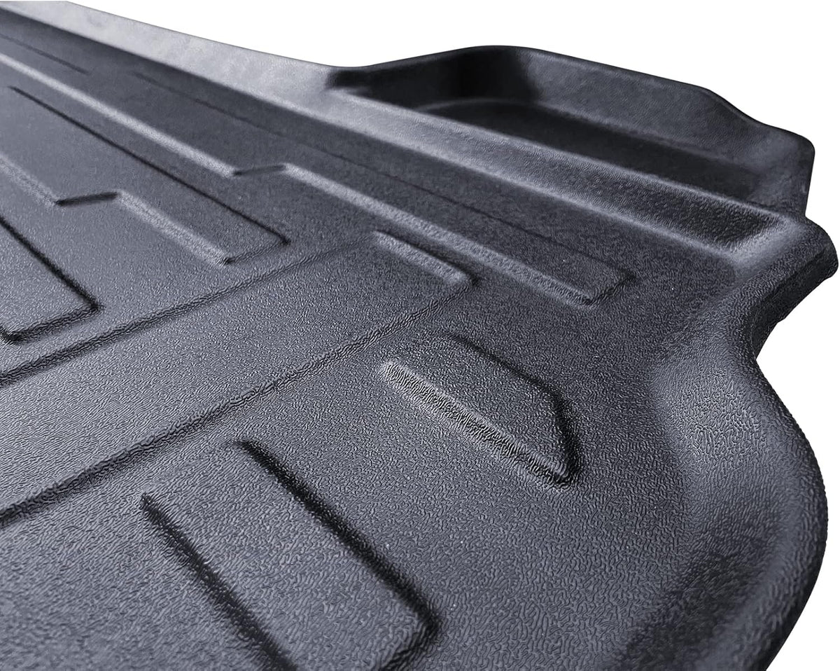 Black TPV Rear Trunk Cargo Mat Pack of 2 Q3904