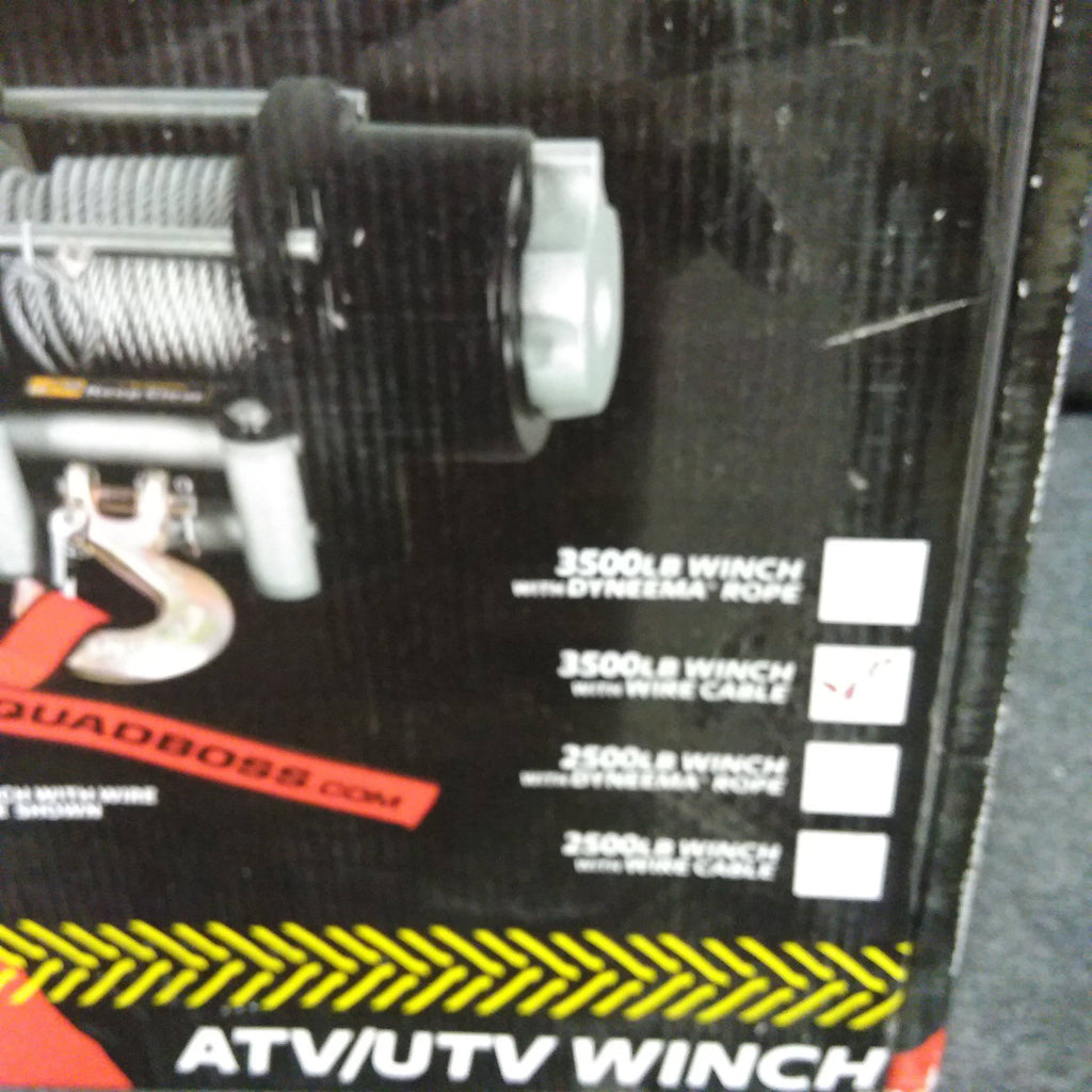 3500lb Winch with Wire Cable D35130