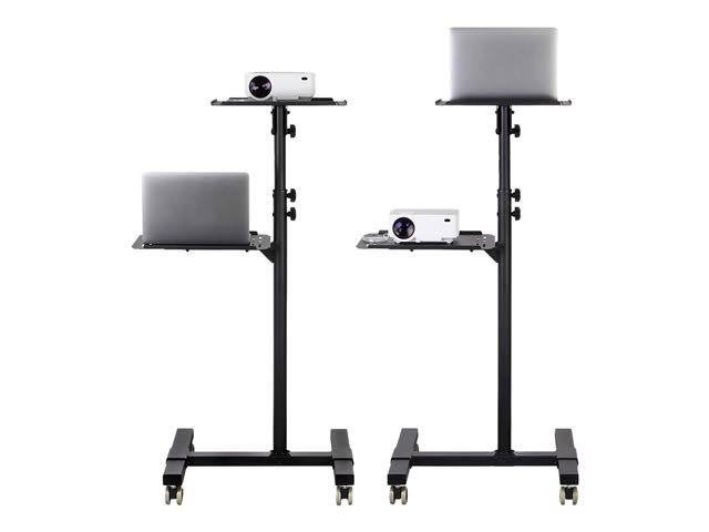 Mobile Projector Stand with Height-Adjustable Cart A965927