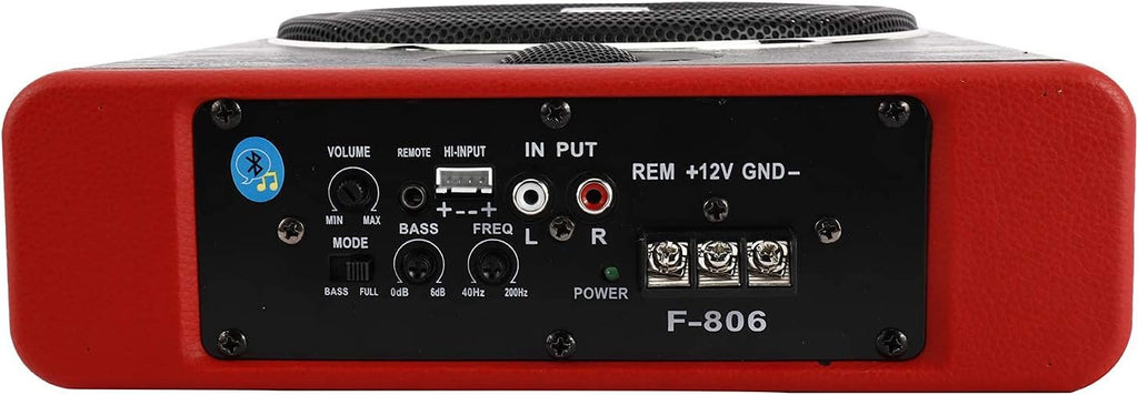8" Car Under-Seat Subwoofer Power Amplifier Bass Speaker Pack of 2 Q7892