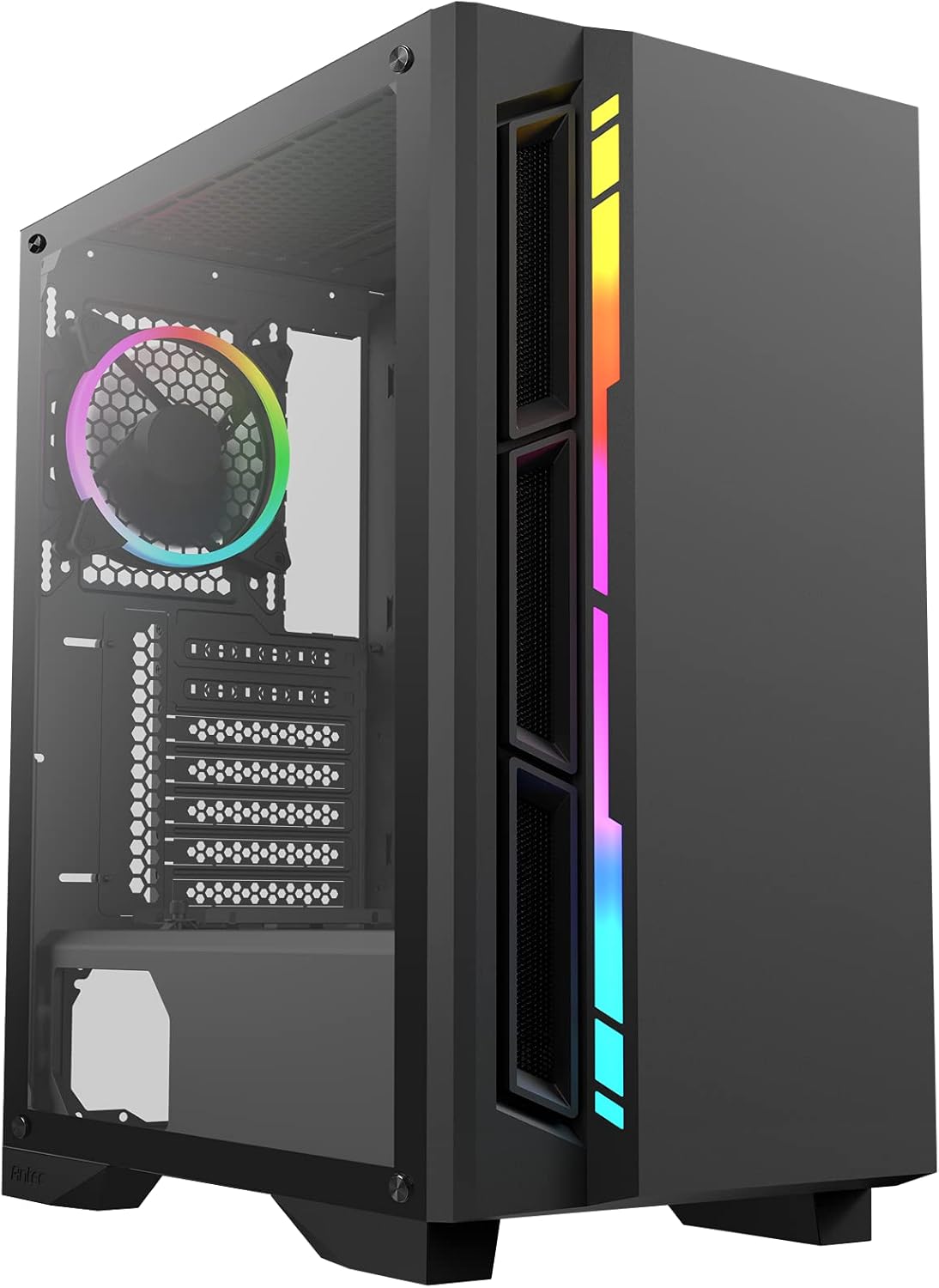 Mid-Tower ATX Gaming Case with Tempered Glass Side Panel C66230