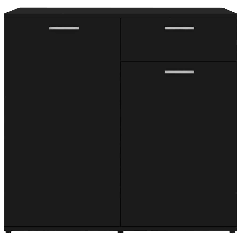 Sideboard Black Chipboard E218