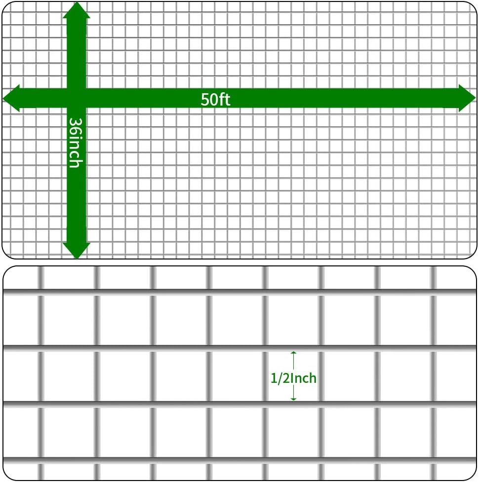 SS304 Stainless Steel Welded Wire Mesh 16 Gauge Hardware Cloth N234723
