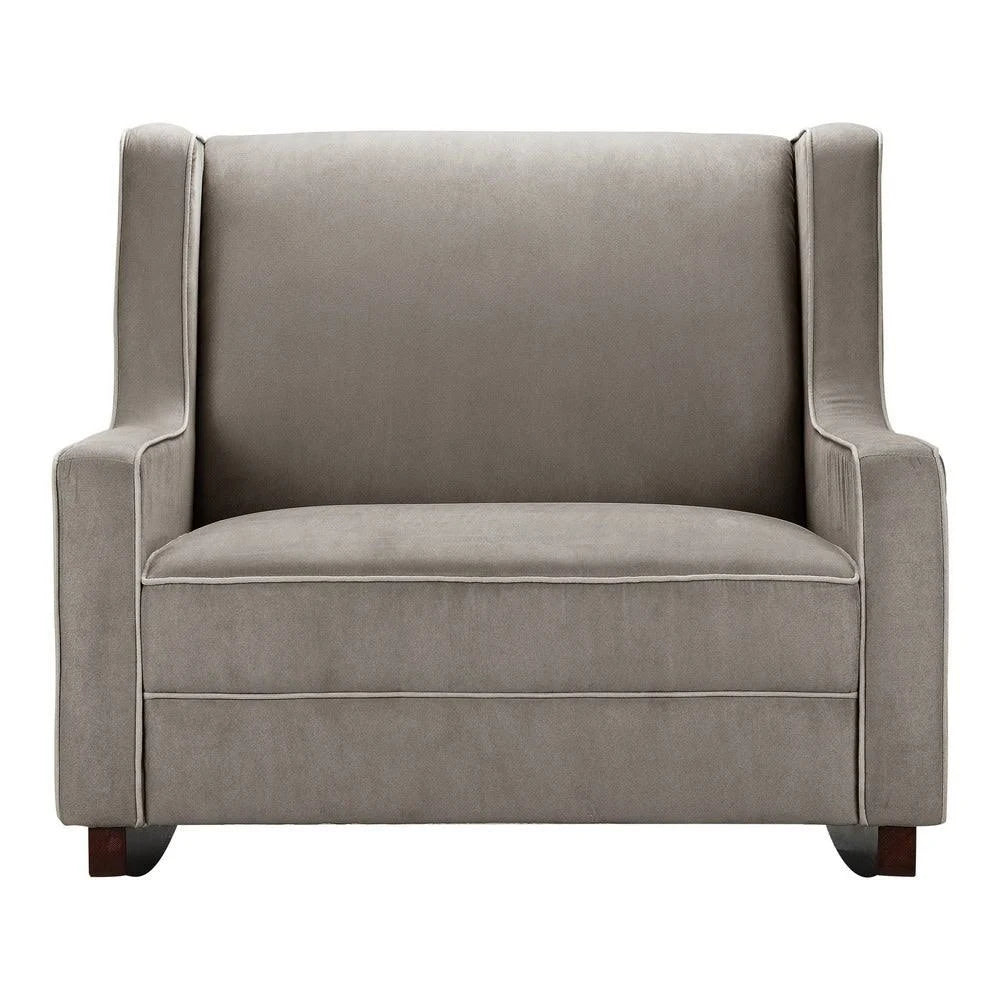 Taupe Microfiber Double Rocker L742