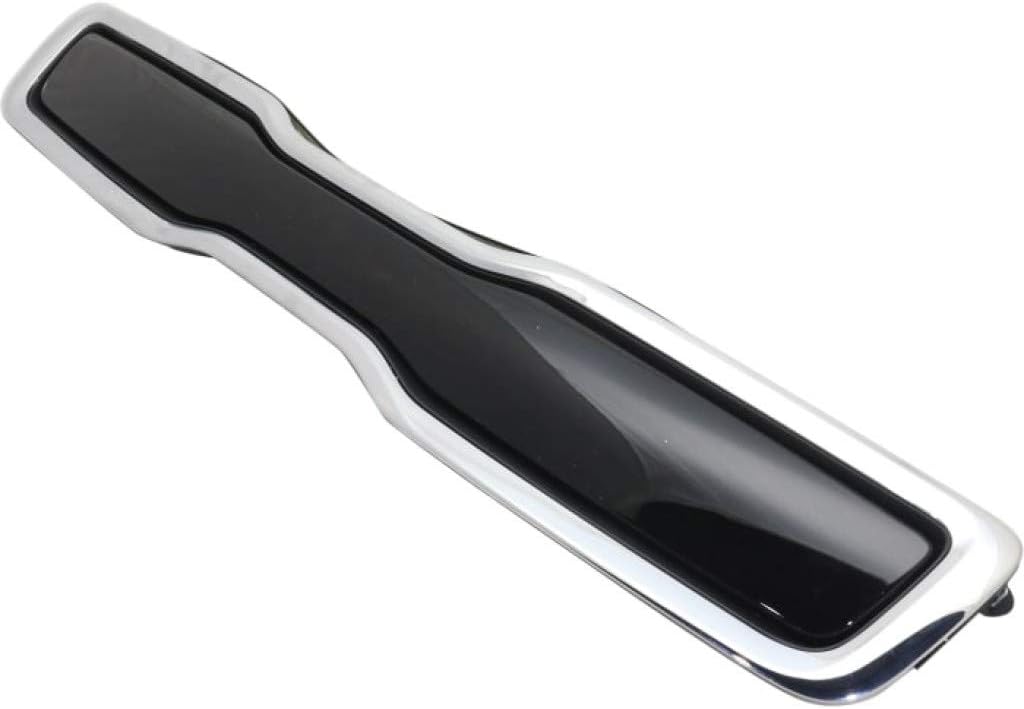 Black Grille Assembly with Chrome Molding Plastic N744